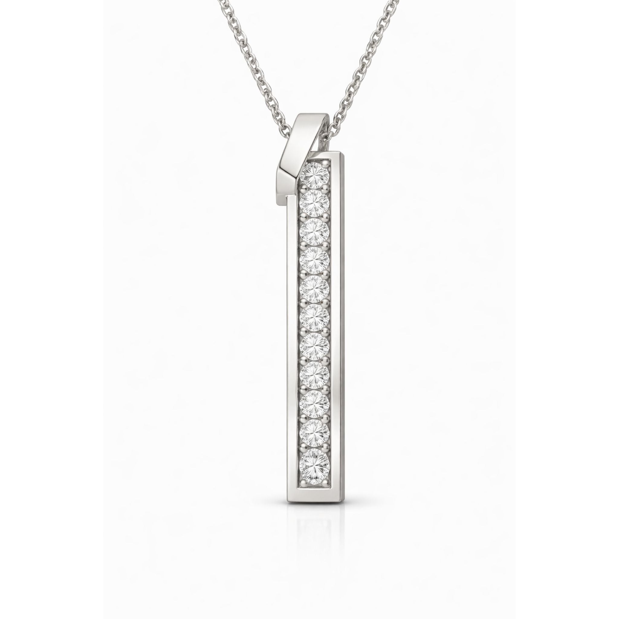 IMPERARI LA PRESENZA – CORE SOLID PENDANT WHITE GOLD