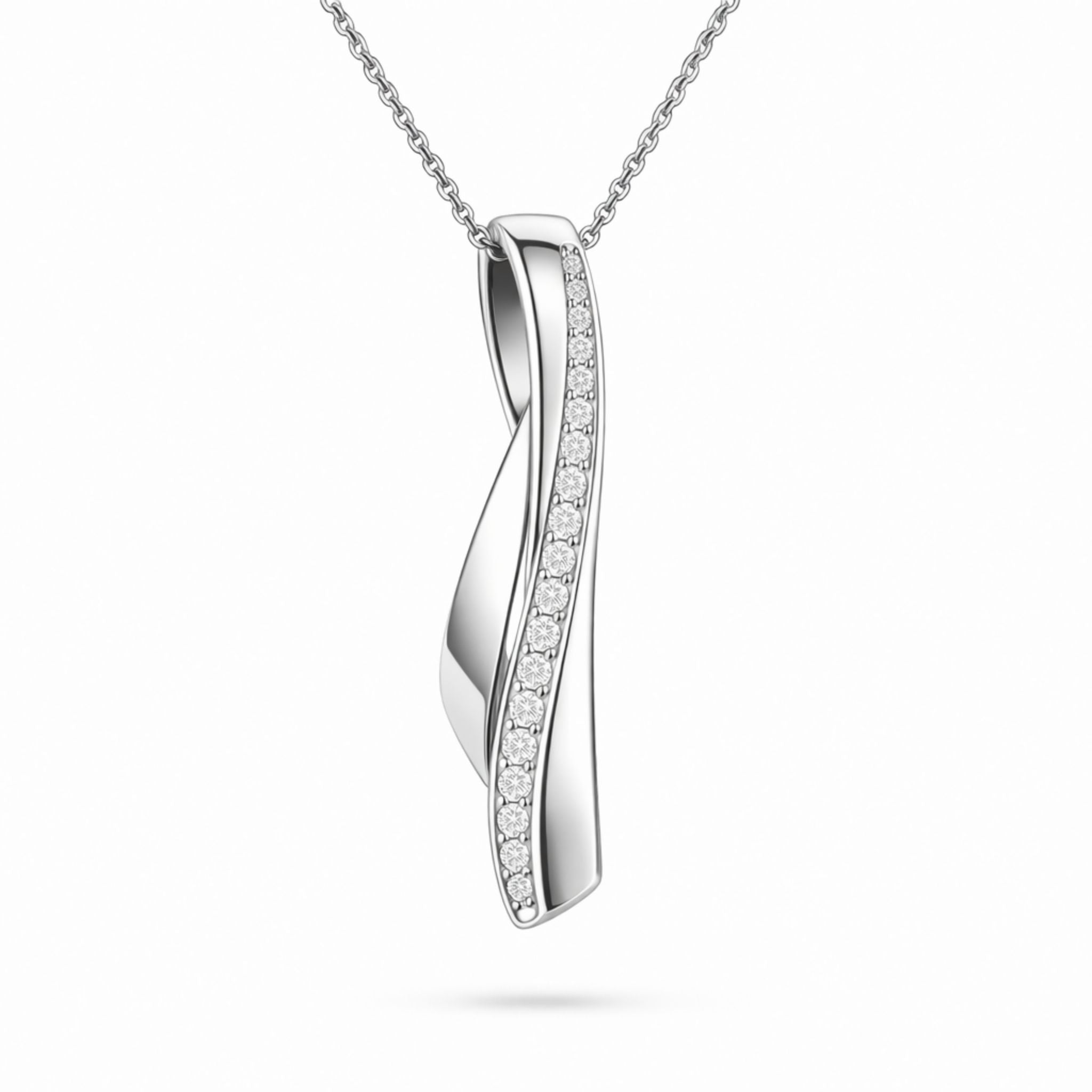 IMPERARI OPUS – FORM PENDANT WHITE GOLD